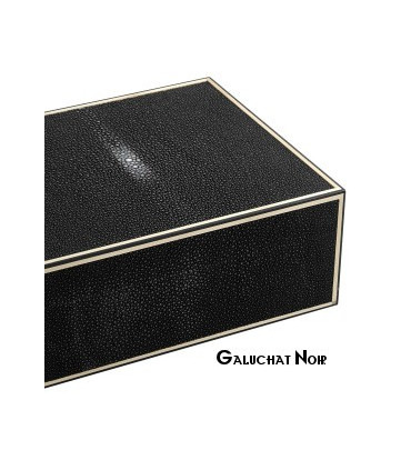 Elie Bleu - "Classic" box in ebony for 8 watches and 20 cufflinks