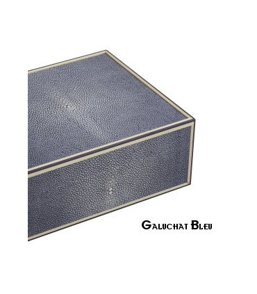 Elie Bleu - "Classic" box in ebony for 8 watches and 20 cufflinks