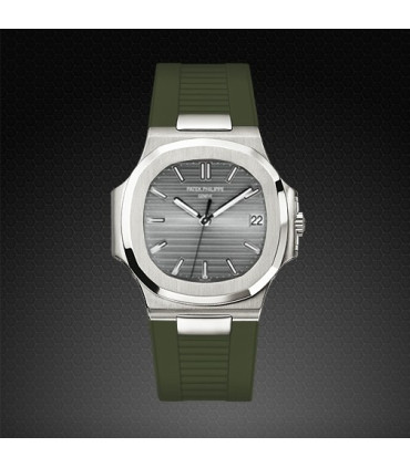 Rubber B strap PK77 for Patek Philippe Nautilus