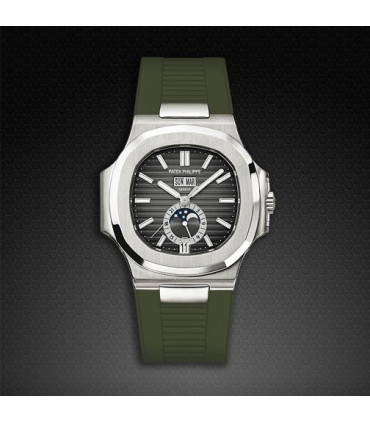 Rubber B strap PK77 for Patek Philippe Nautilus