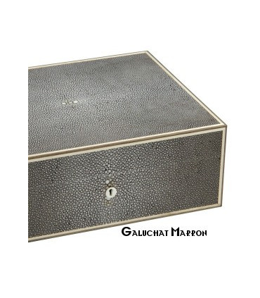 Elie Bleu - "Classic" box in ebony for 8 watches and 20 cufflinks