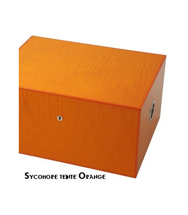 Elie Bleu - "Classic" box in ebony for 8 watches and 20 cufflinks