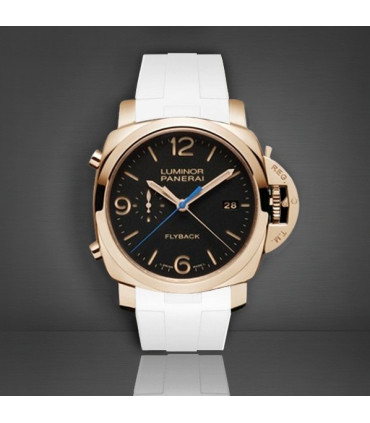 RubberB Strap P220 White for Luminor 44 mm 1950 Type I