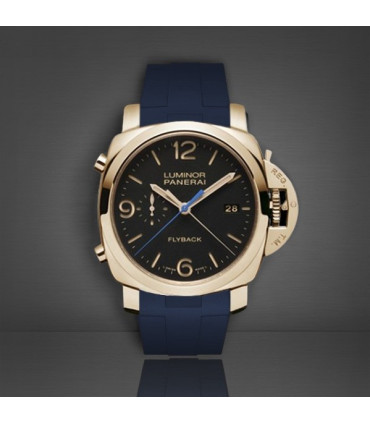 RubberB Strap P220 Navy for Luminor 44 mm 1950 Type I