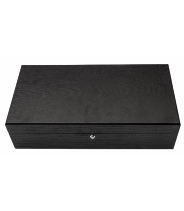 KronoKeeper Black Ash 10 Watch Box