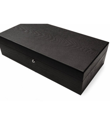 KronoKeeper Black Ash 10 Watch Box