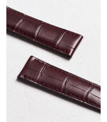 Camille Fournet Alligator sq-scale - Crushed Raspberry