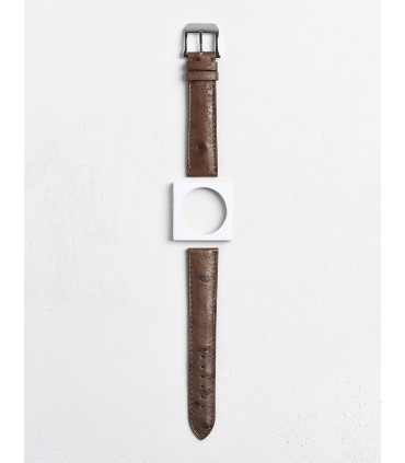 Camille Fournet Ostrich - Hazelnut