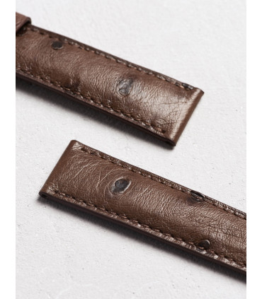 Camille Fournet Ostrich - Hazelnut