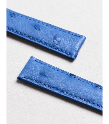 Camille Fournet Ostrich - Lapis Lazuli