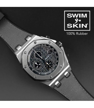 Rubber B strap Sailcloth SwimSkin APC42 Grey 