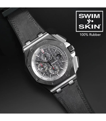 Rubber B strap Sailcloth SwimSkin APC44 Grey 