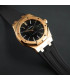 Rubber B strap APC41 Black for Audemars Piguet On Strap 41mm