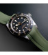Rubber B strap T801 Military Green with buckle