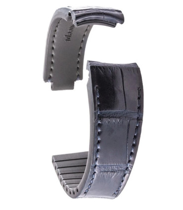 R-Strap Alligator strap for Rolex - Dark blue