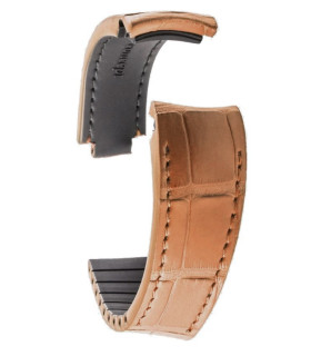 R-Strap - Alligator strap for Rolex - Light brown