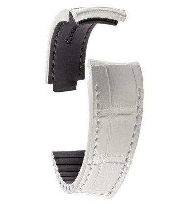 R-Strap Alligator strap for Rolex - White