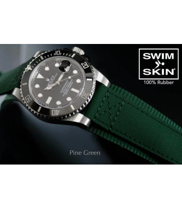 Rubber B Tang Buckle Rubber Cuff Series - Pine Green