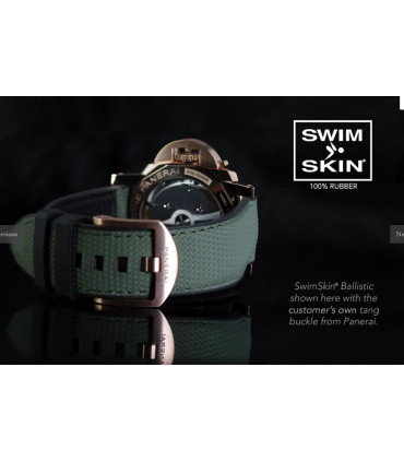 Rubber B strap Ballistic SwimSkin PS24 Military Green