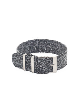 Kronokeeper Perlon Strap - Grey
