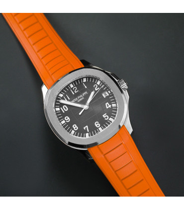 Rubber B strap PK22 - Mandarin Orange