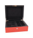 Elie Bleu - "Classic" box in ebony for 8 watches and 20 cufflinks