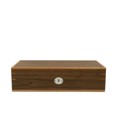 Clipperton 10 watch box in brown wood
