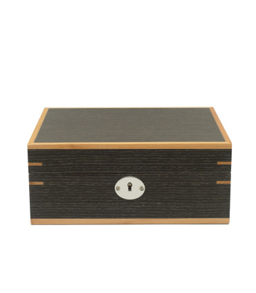 Clipperton 6 watch box in grey wood