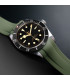 RubberB strap T800 for Tudor Military Green / Satin Military Green