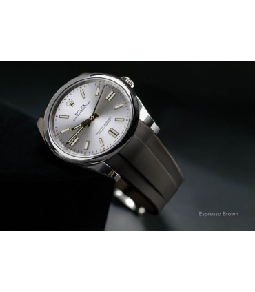 Rubber B strap M141 Brown with buckle