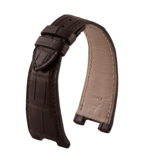 Patek Nautilus Alligator Strap by ABP - Chocolate