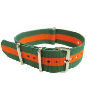 NATO Strap Green/Orange