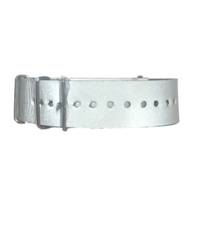 NATO strap Silver/Grey Reflective