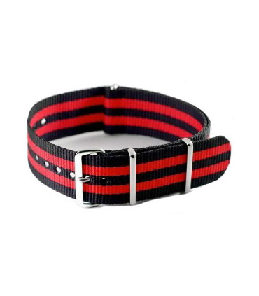 NATO strap Black/Red
