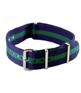 NATO strap Blue/green
