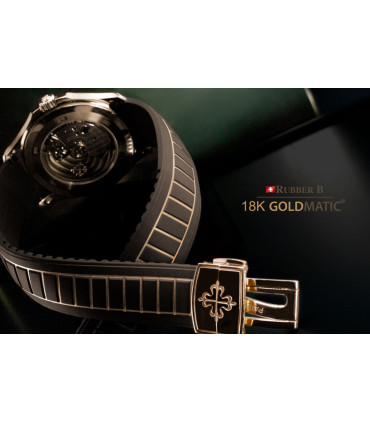 Rubber B strap PK22 - Jet Black