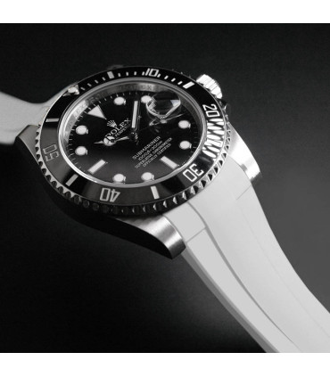 Rubber B strap M206  with buckle for Submariner Ceramic 41mm
