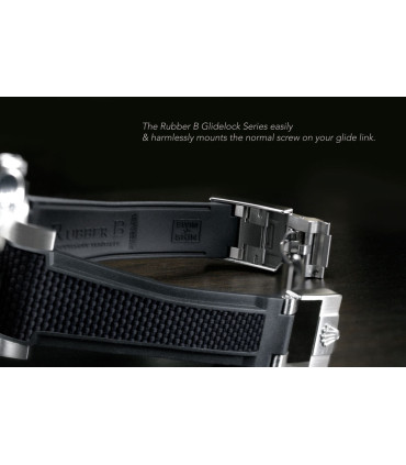 Rubber B strap Swimskin Ballistic Black