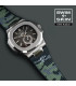 RubberB strap SwimSkin Twill for Patek Philippe Nautilus - Camo