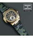 RubberB strap SwimSkin Twill for Patek Philippe Nautilus - Camo