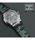 RubberB strap SwimSkin Twill for Patek Philippe Nautilus - Camo