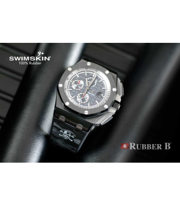 Rubber B strap SwimSkin Twill  APC44 Urban Camo