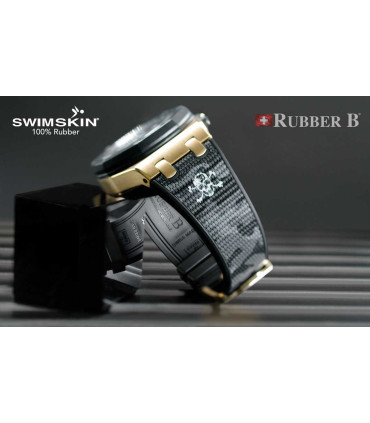 Rubber B strap SwimSkin Twill  APC42 Urban Camo
