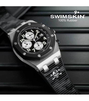 Rubber B strap SwimSkin Twill  APC42 Urban Camo