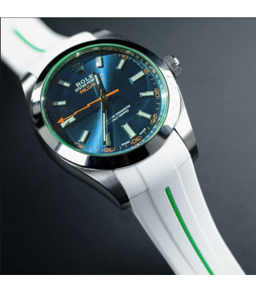 Rubber B Strap M115 White/Green