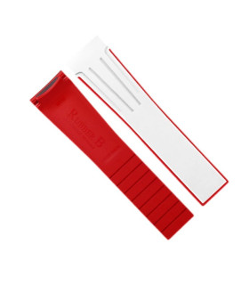 Rubber B strap M110 White/Red