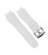 Rubber B strap White M207 