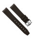 Rubber B strap T801 Brown with buckle