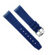 Rubber B strap T801 Blue with buckle for Tudor Black bay 58