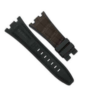 Rubber B strap APC42 Alligator SwimSkin  Brown